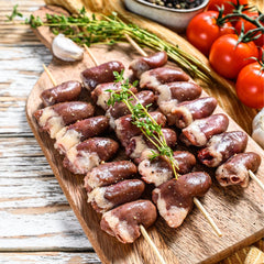 שיפודי לבבות עוף